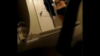Girls Pooping on The Toilet