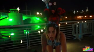 Cosplay mulher aranha